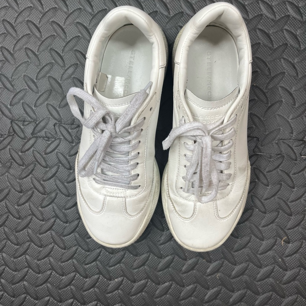 Stella McCartney White Athletic Shoes